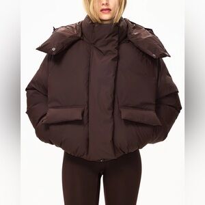 khy Chocolate Brown Puffer Jacket - Women’s